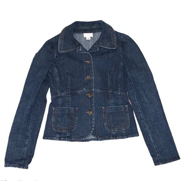 LOFT Jackets & Blazers - Ann Taylor LOFT Vintage Women's  Denim Jacket